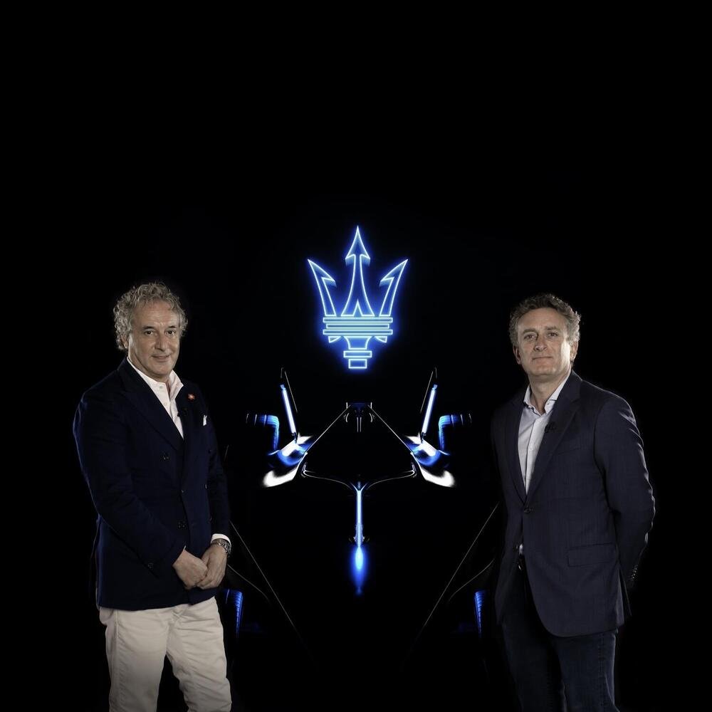 Davide Grasso, CEO Maserati, e Alejandro Agag, Fondatore Formula E