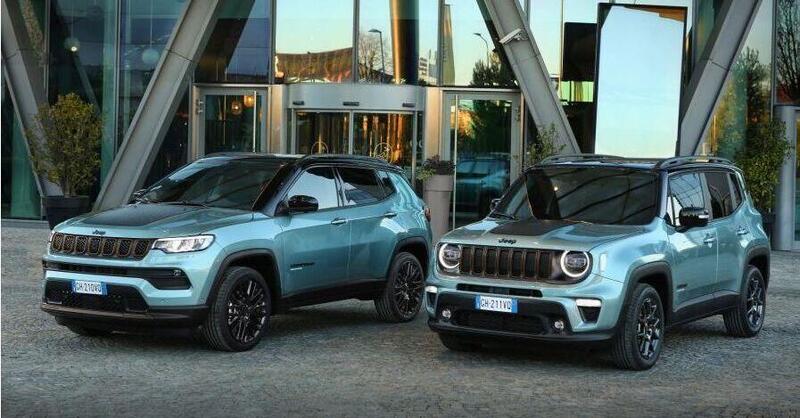 Nuove Jeep Renegade e Compass e-Hybrid, le mild hybrid che consumano il 15% in meno rispetto a prima