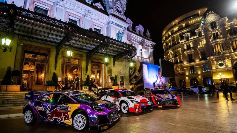 WRC22. Rallye Monte-Carlo. Il Via della 50ma Stagione