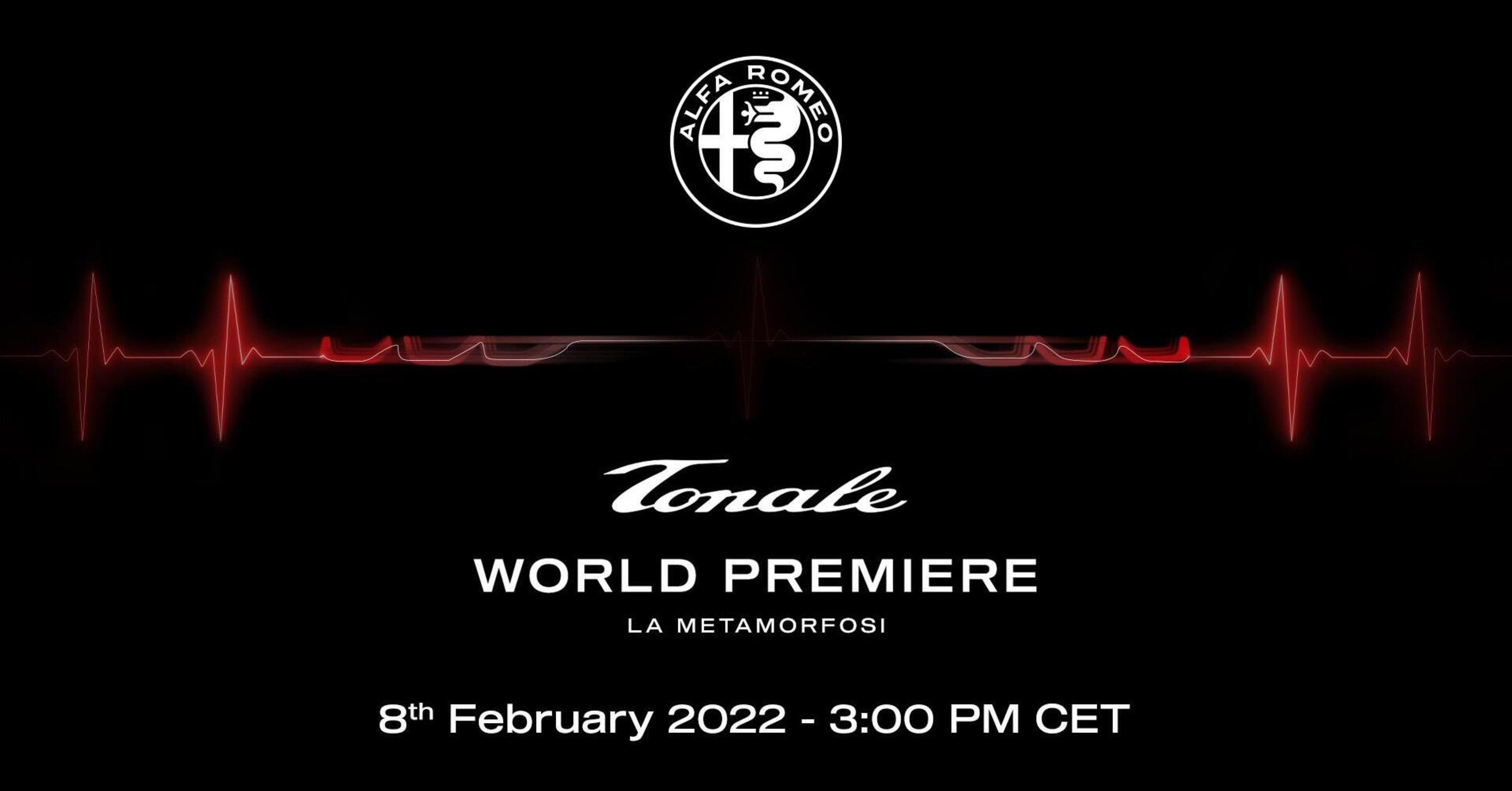 Alfa Romeo Tonale: l&#039;8 febbraio sapremo tutto 