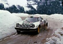 Carlos Tavares con una Lancia Stratos al Rally Storico di Monte-Carlo