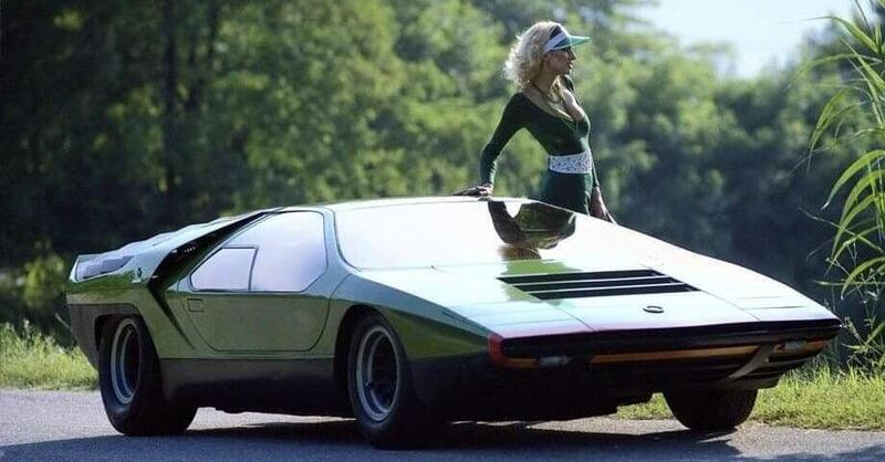 Bertone Carabo: il meglio di Alfa in stile... Lambo