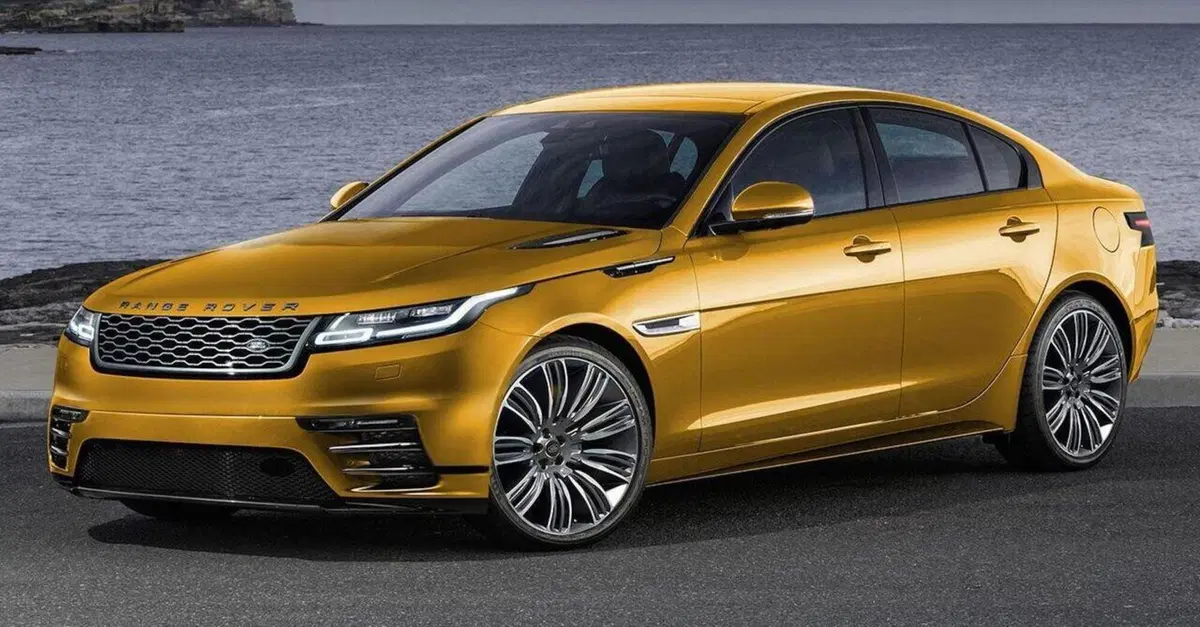 Non male questa Sedan Rover, come berlina premium cugina del Range [e di Jaguar]
