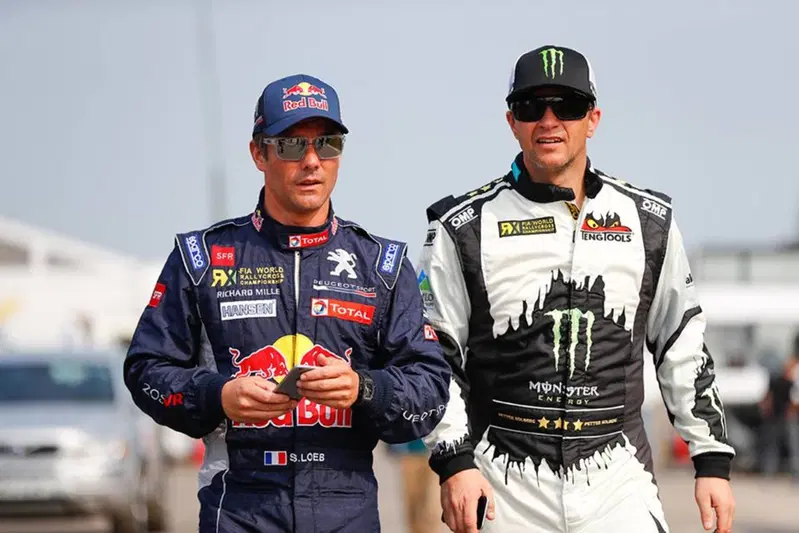 Loeb e Solberg, la "vecchia guardia" del WRC che oggi corre nel WRX
