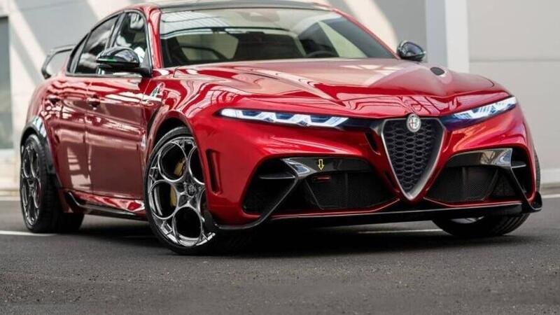 Alfa Romeo avvia la metamorfosi anche per Giulia: ecco la stupenda GTA Evo [stile Tonale]