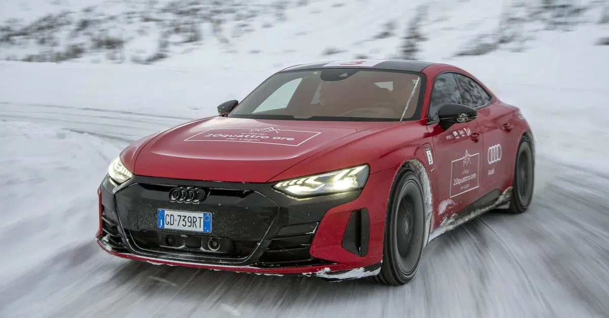 e-Rally 20quattro ore dei Laghi: a Cortina l&rsquo;endurance diventa elettrico, grazie ad Audi
