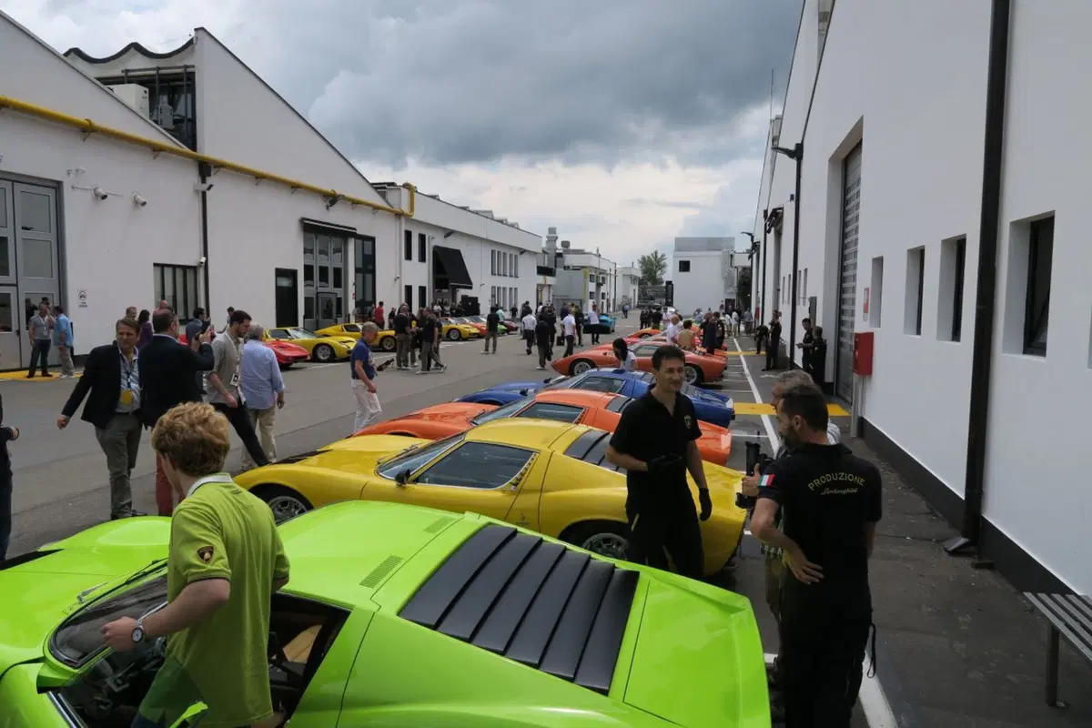Visita a Sant'Agata, dov'è nato il mito Lamborghini Miura (110)