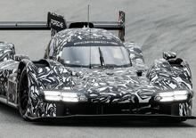 Porsche, lo sguardo della LMDh per il WEC in pista