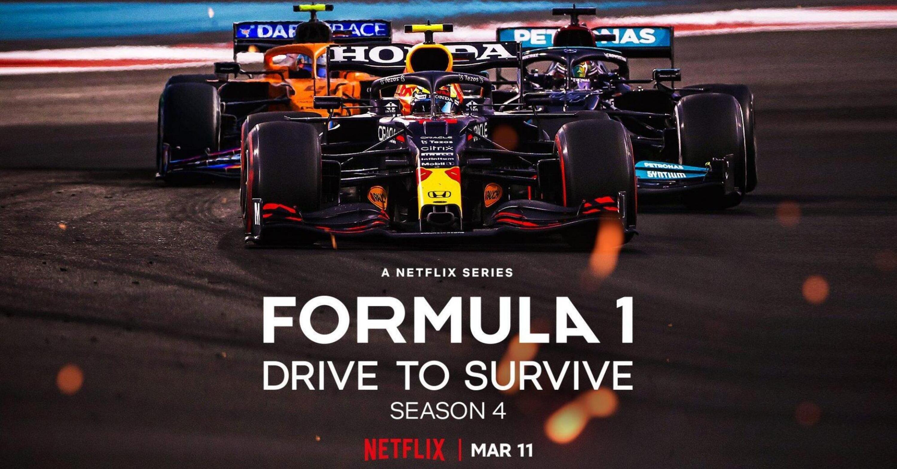 F1. Drive to Survive, l&#039;11 marzo la quarta stagione. Ma uno dei grandi protagonisti non ci sar&agrave;
