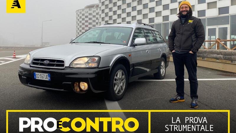 Subaru Outback BH, PRO e CONTRO Youngtimer Edition | La prova strumentale