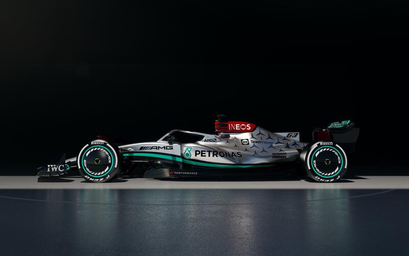 Formula 1: Mercedes, presentata la W13 di Hamilton e Russell