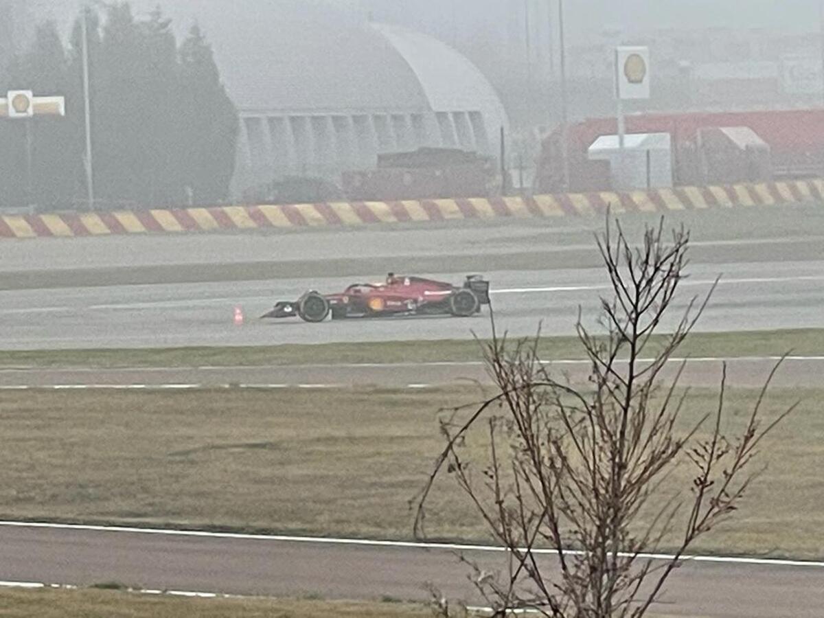 Ferrari F1-75  Domani già in pista nello Shakedown a Fiorano