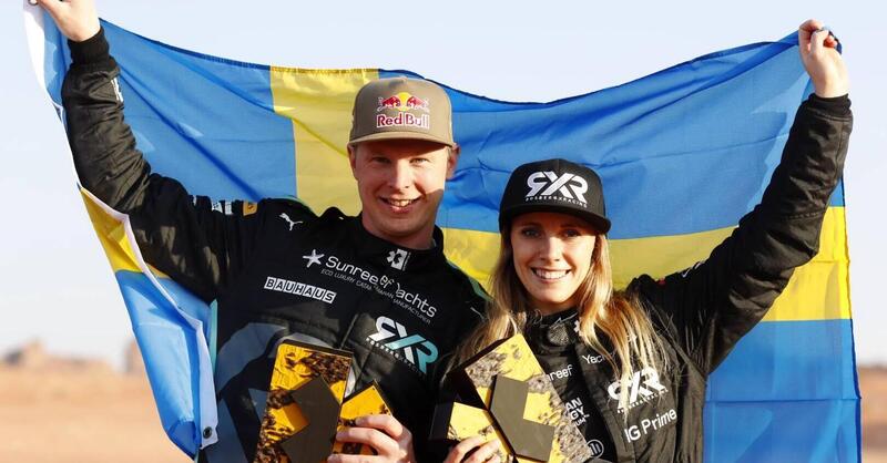 Extreme E. RXR, Kristoffersson-Ahlin Kottulinsky vincono il Desert X