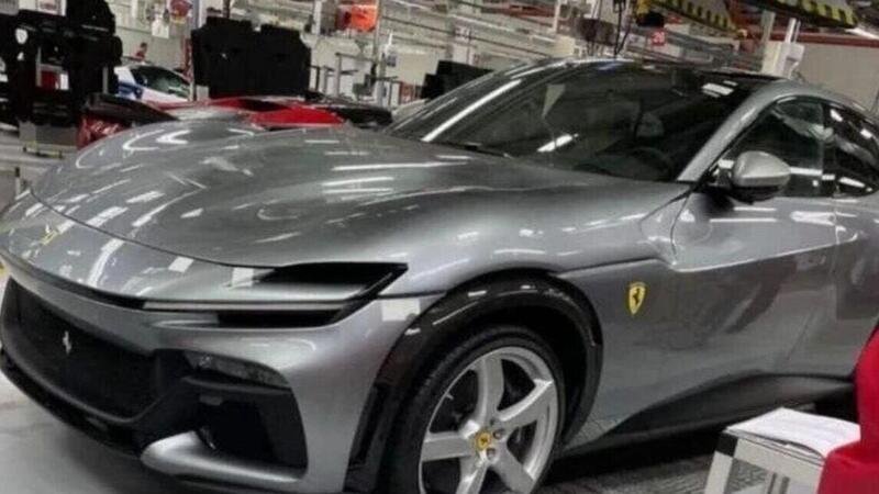 Ferrari Purosangue, pronta e definitiva in fabbrica