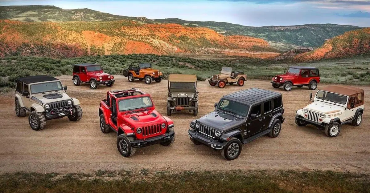 La storia della Jeep nei suoi primi 40 anni, dal 1944 al 1984