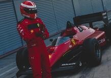 La bellissima retro Ferrari F1-75 batte subito tutti in pista a Monza [su Instagram]