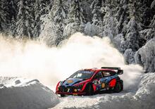 WRC22. Rallye Svezia D1. Massima Incertezza, Neuville in testa