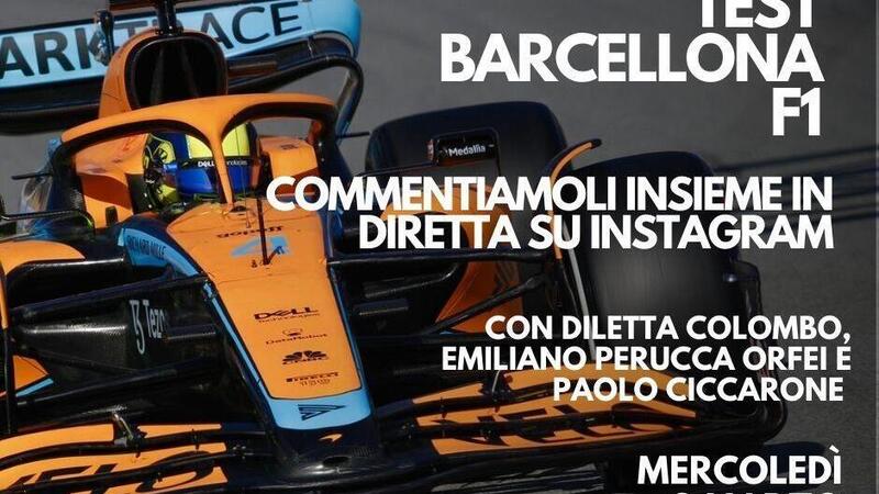 Formula 1: rivedi la nostra diretta sui test di Barcellona