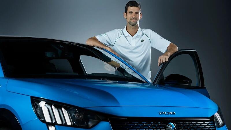 Peugeot dice addio a Novak Djokovic dopo otto anni di collaborazione