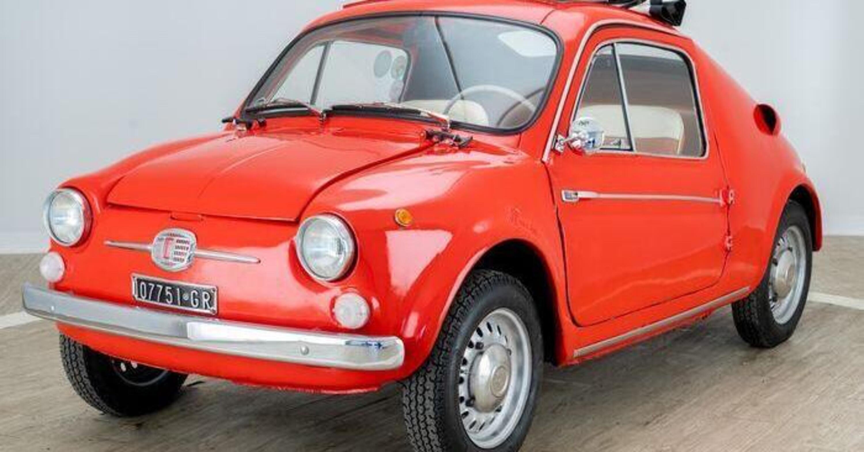 Occasione auto storica, la one-off italiana che non ti aspetti: Fiat 500 D Coup&eacute; [12K &euro;]