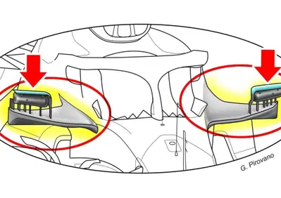 F1, Mercedes W13: lo specchietto della discordia su cui la Ferrari vuole discutere