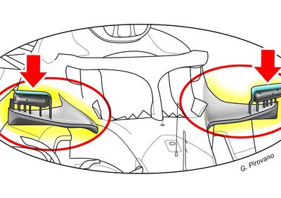 F1, Mercedes W13: lo specchietto della discordia su cui la Ferrari vuole discutere