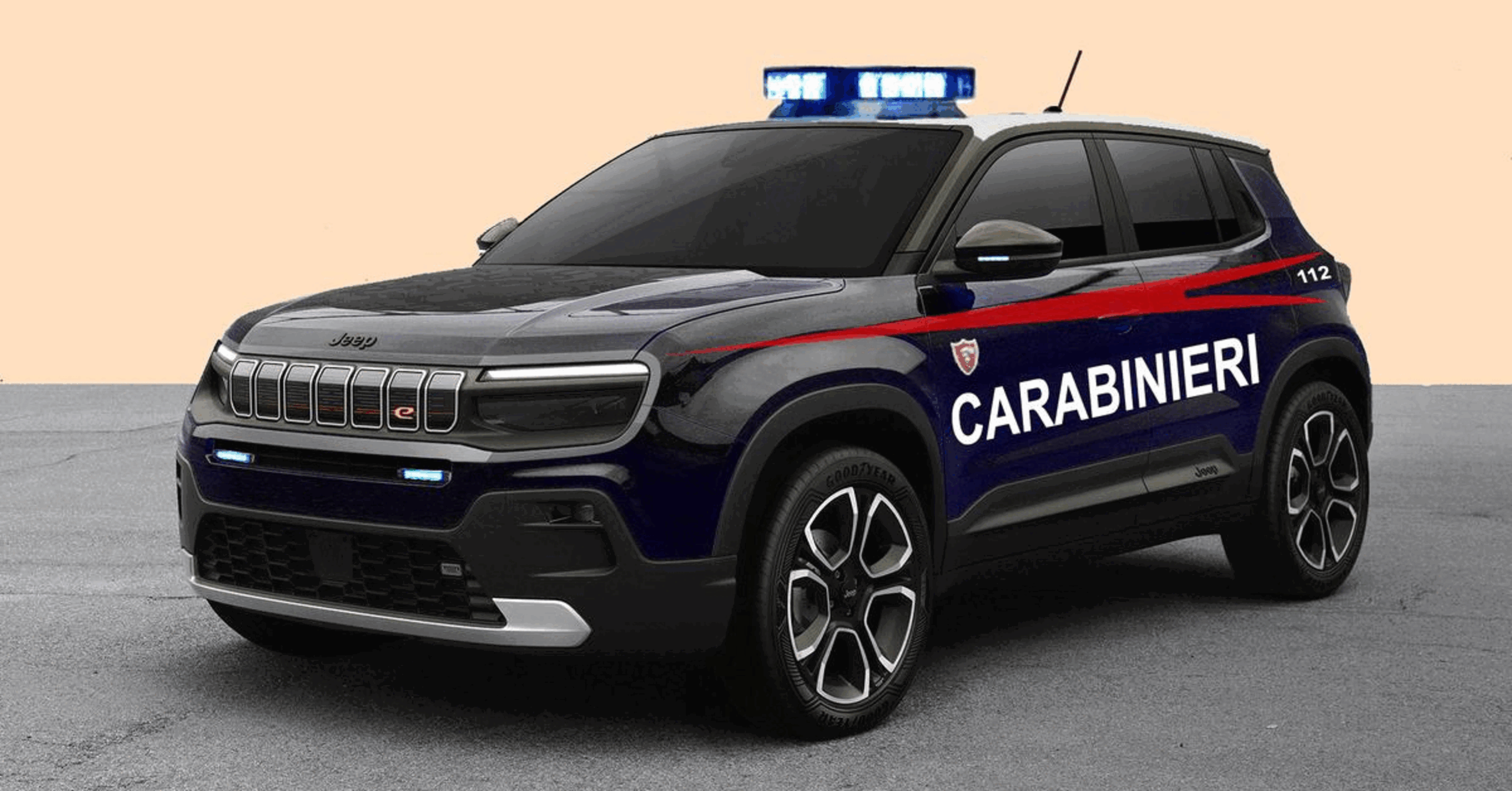 La Baby Jeep dei Carabinieri: elettrica per l&#039;Arma [Render]