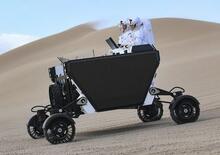 Il nuovo Moon-buggy per gli astronauti nasce in California e può divenire anche corriere lunare [autoguidato]
