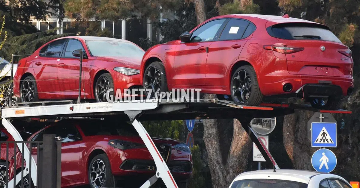 Stellantis lancia le versioni speciali Alfa Romeo 2022, di Giulia e Stelvio: restyling "estremo" [foto spia]