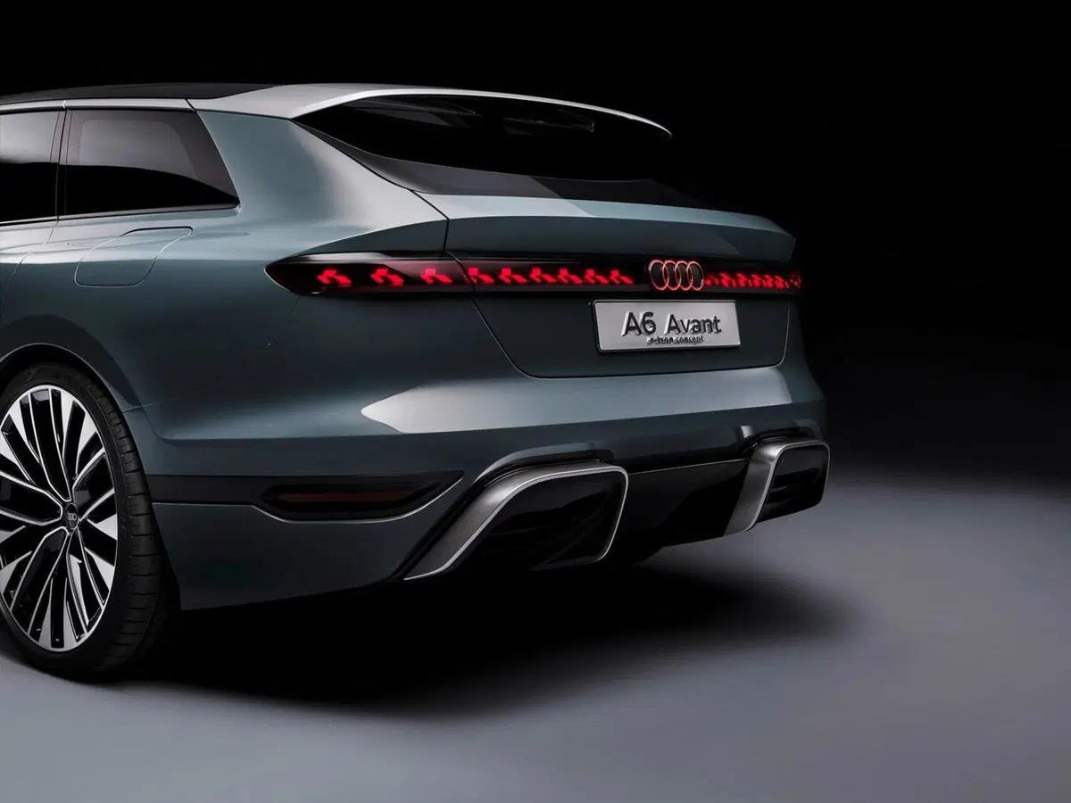 Il futuro delle auto familiari di lusso wagon esiste e parla ancora Audi: ecco A6 Avant e-tron [concept] (2)