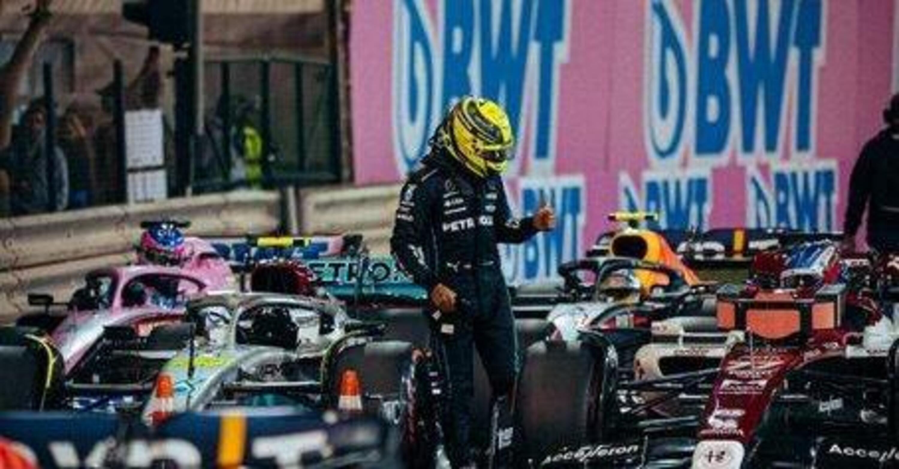 Formula 1, Hamilton: &quot;Quelli davanti a noi fanno un altro campionato&quot;