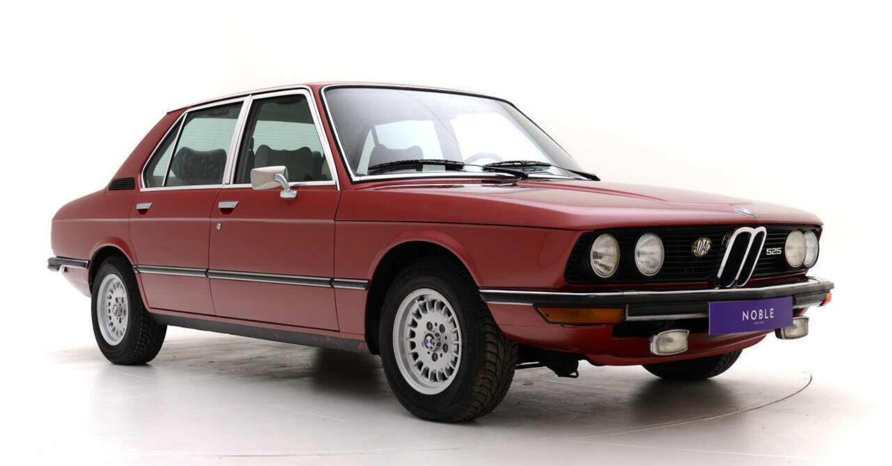 Occasione auto usata di interesse storico, BMW: la Serie 5 E12 a meno di 10K