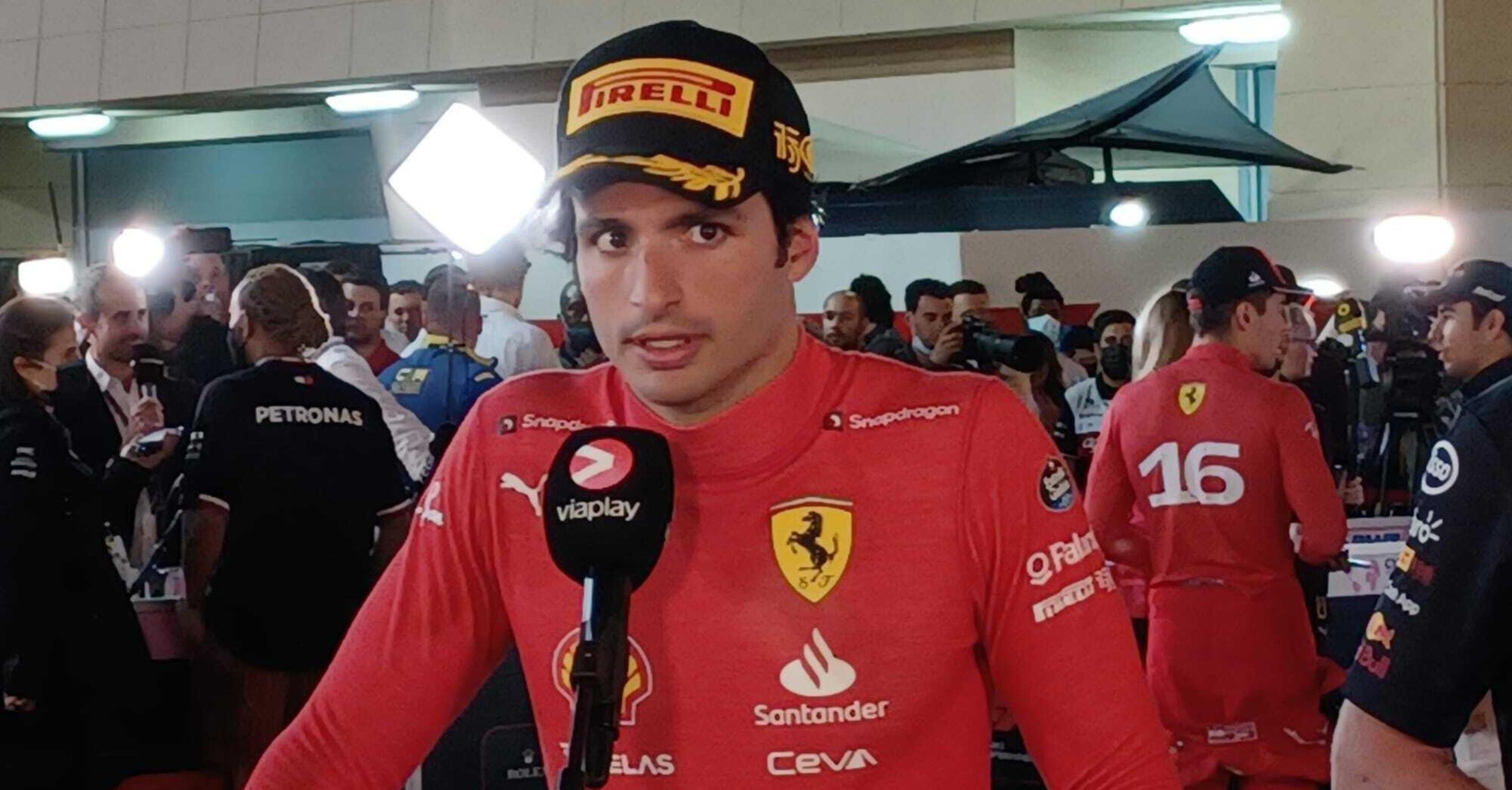 Formula 1, Sainz: &quot;La Ferrari &egrave; tornata&quot;