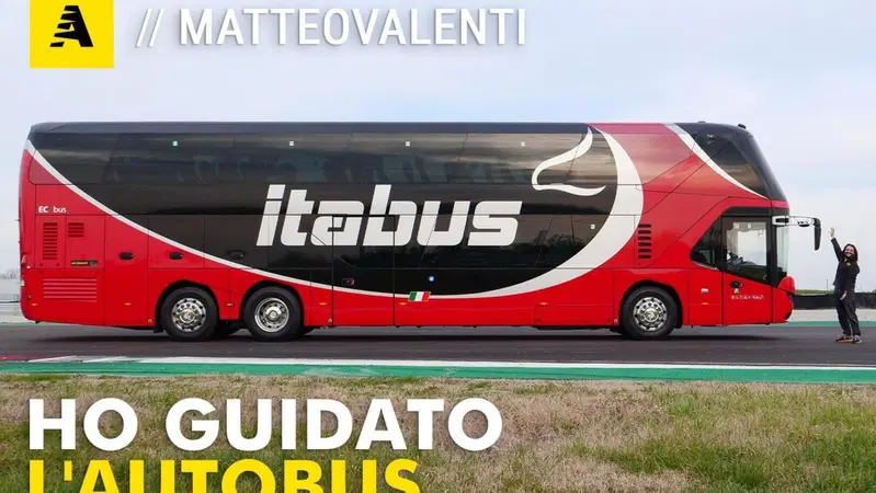 Come si guida un autobus a due piani da mezzo milione? Tutti i segreti del Neoplan Skyliner [Video]