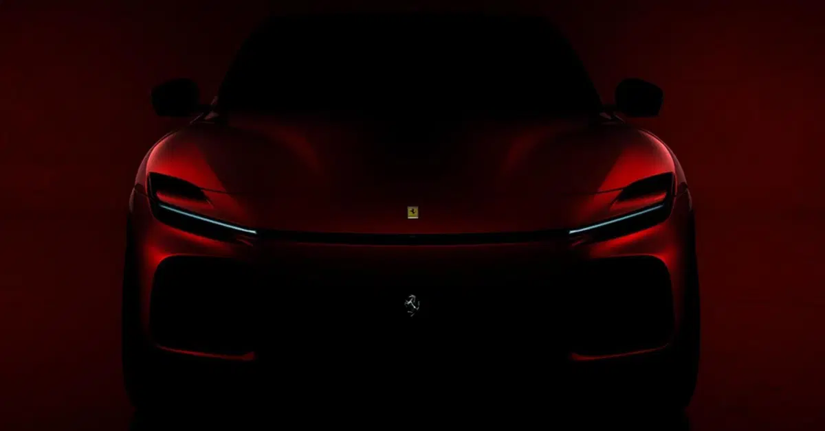 Ferrari Purosangue: ecco il teaser ufficiale del primo SUV della storia di Maranello