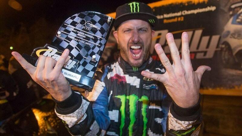 Ken Block, che sfortuna: sbatte contro un cervo al Rally 100 Acre e sfuma il record [Video]