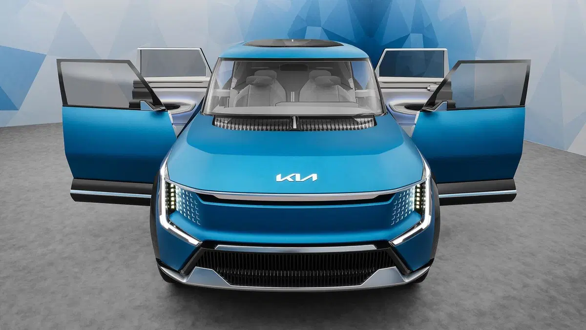 Concept EV9, ecco come appare dal vivo il SUV del futuro secondo KIA