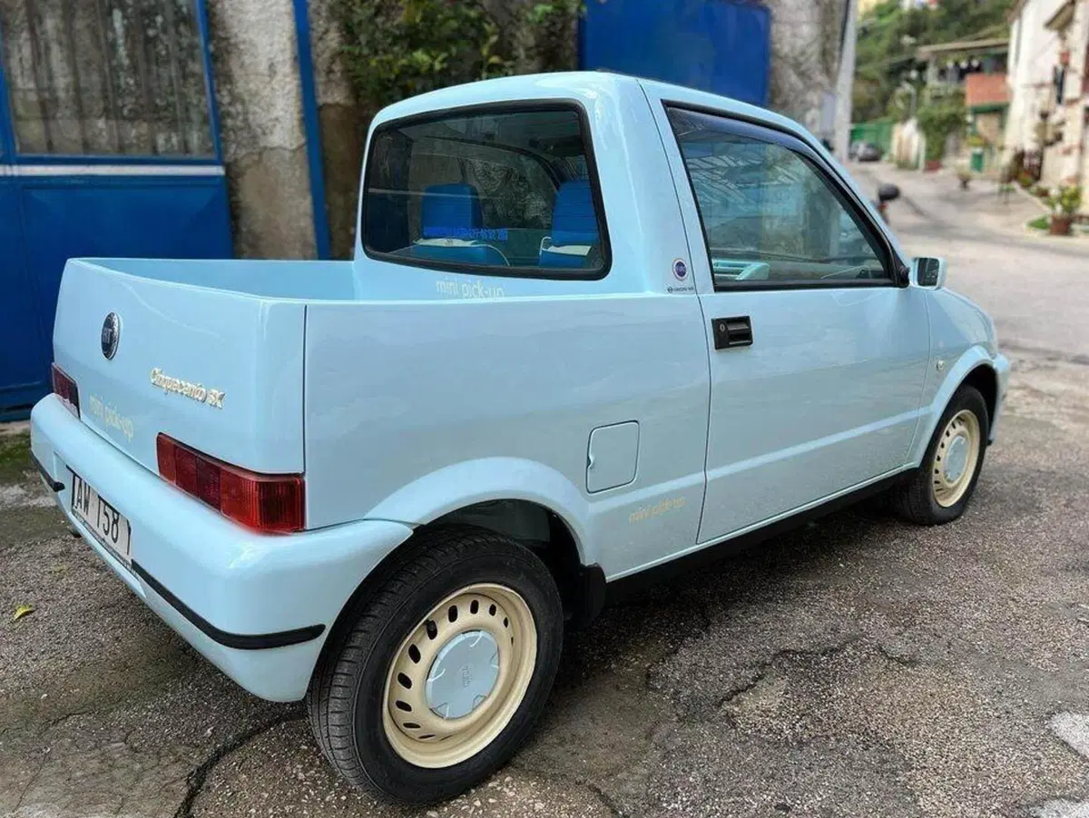 Pick-up Stellantis: la Fiat Cinquecento degli anni Novanta (3)