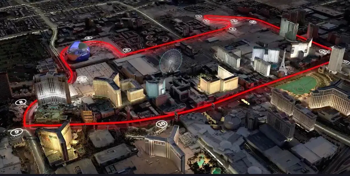 L'agenda del nuovo GP di Las Vegas dimostra che la F1 &egrave; sempre pi&ugrave; americana