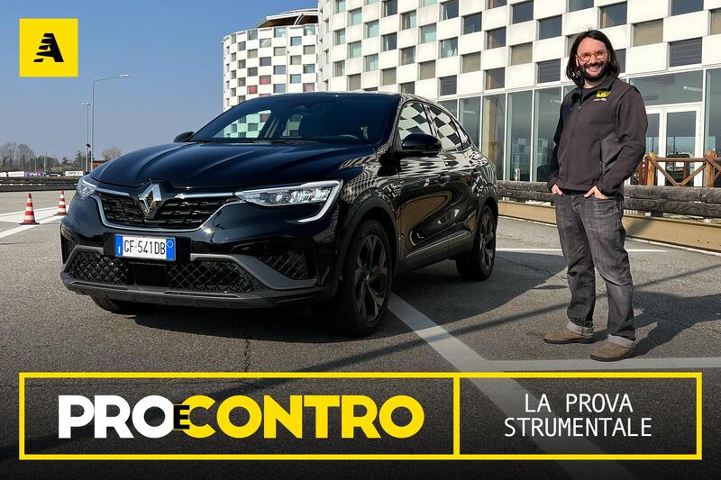 Renault Arkana, PRO e CONTRO | La pagella e tutti i numeri della prova strumentale