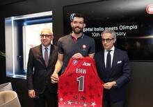 BMW e Olimpia Milano verso l’Eurolega 2022, dopo 10 anni di collaborazione che si rinnova
