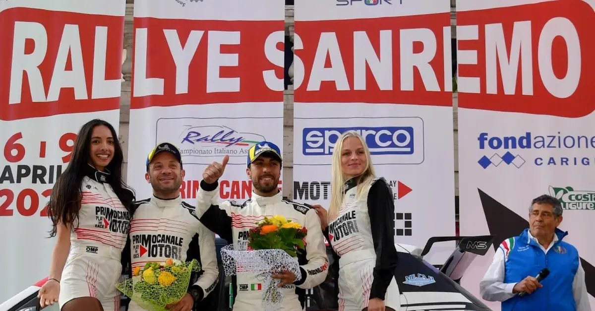 CIAR 2022. Andolfi-Fenoli, Skoda, Colpaccio Al Rallye Sanremo 