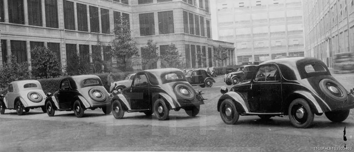Fiat 500 "Topolino": grande festa per gli ottant'anni (4)