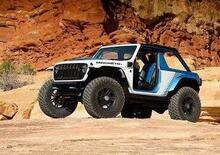 La Jeep Wrangler Magneto e le altre concept in azione nel deserto [VIDEO]