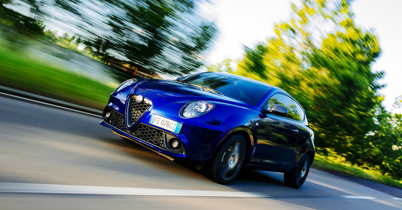 Alfa Romeo Mito elettrica in vista