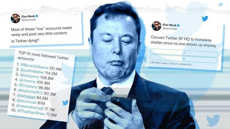 Tutto o niente: Elon Musk vuole il 100% di Twitter e lo paga anche bene