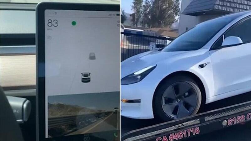 Rischi della guida autonoma Tesla, quando il software &egrave; in crash