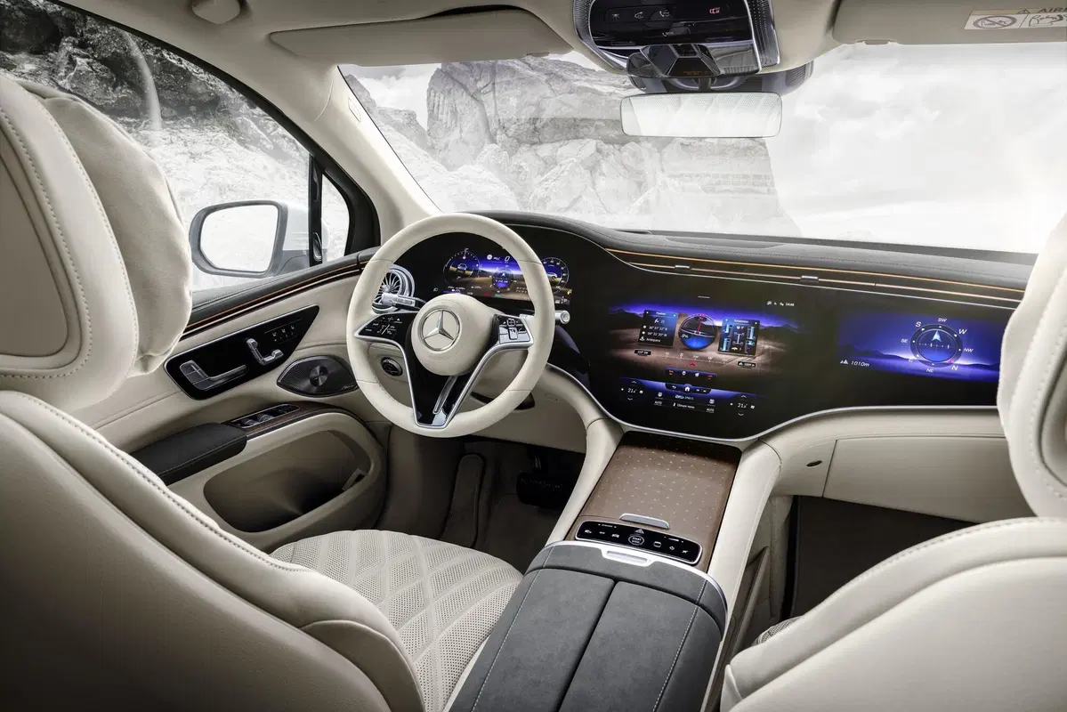 Mercedes EQS SUV, la Sonderklasse a ruote alte  (15)