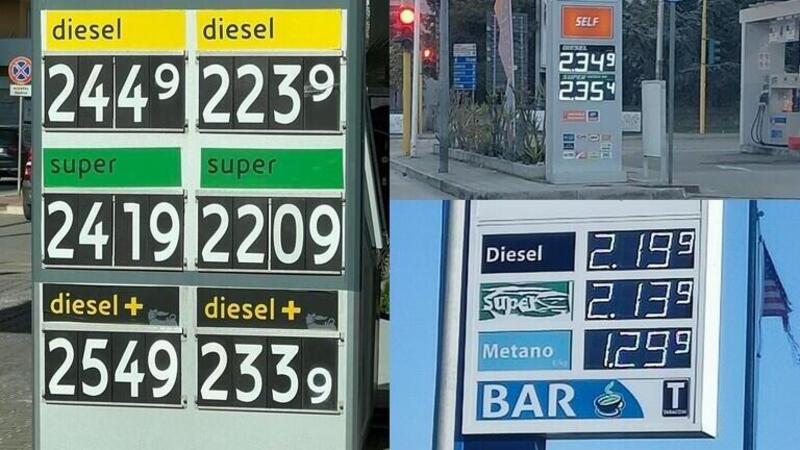 Il diesel &egrave; pi&ugrave; caro della benzina, e non si torna indietro 