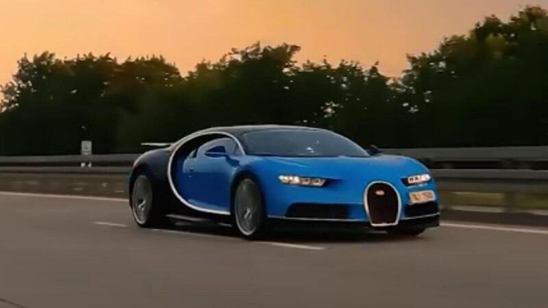La Bugatti Chiron a 417 km/h sull&#039;autobahn: tutto regolare [VIDEO]